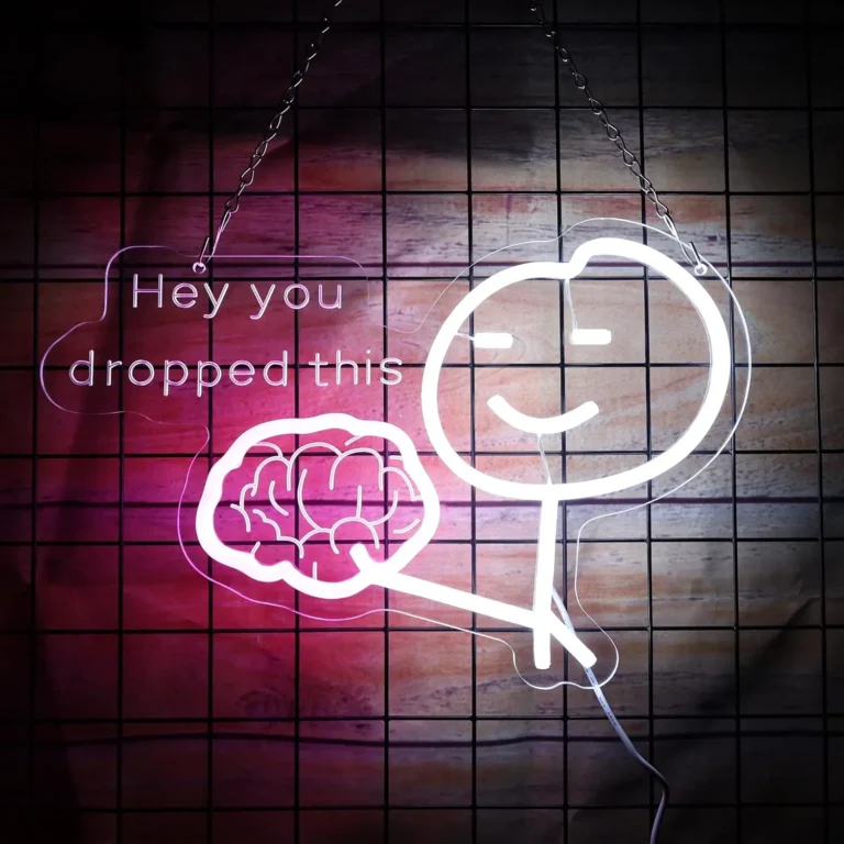 Neon Hey You Dropped This 2