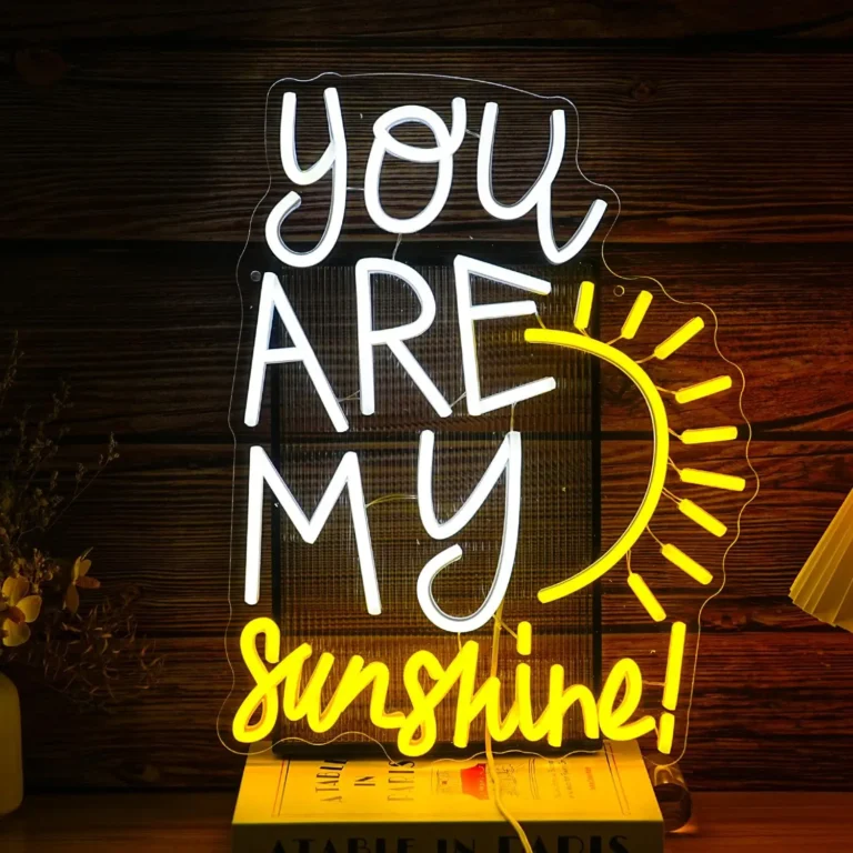 Neon You Are My Sunshine 1