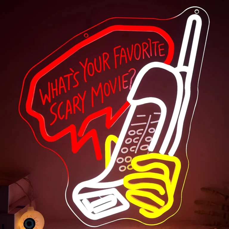 Neon What's Your Favorite Scary Movie (Scream) 1