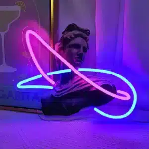 Neon Statue Grecque Orbite 1