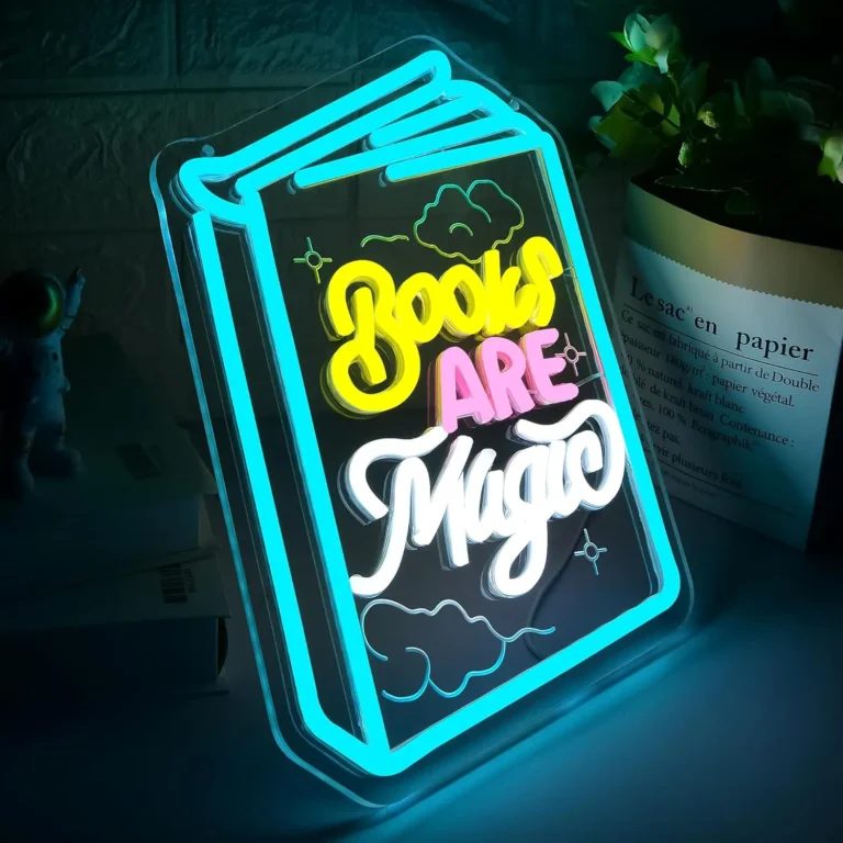 Neon Books are Magic 2