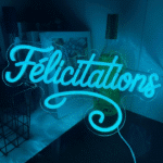 neon félicitations