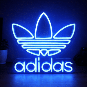 Neon Logo Adidas