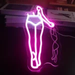 Neon Femme Dos Lingerie 1