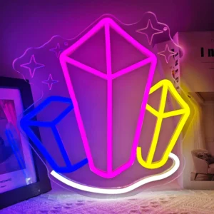 Neon Cristaux Ésotériques 1