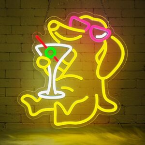 Neon Teckel Cocktail