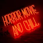 Neon Horror Movie And Chill 2