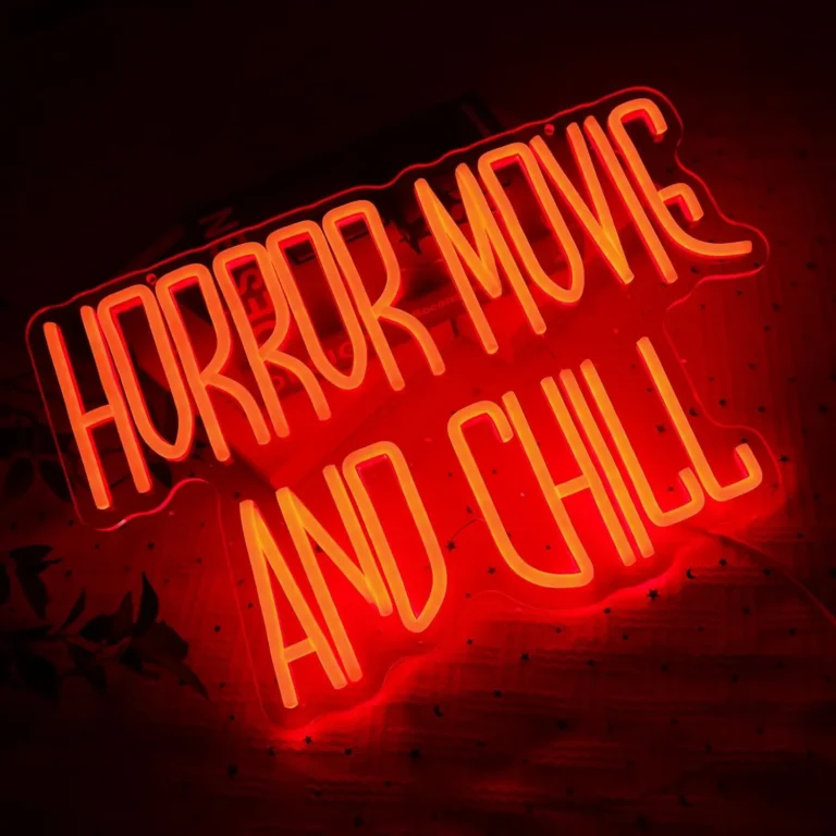 Neon Horror Movie And Chill 2