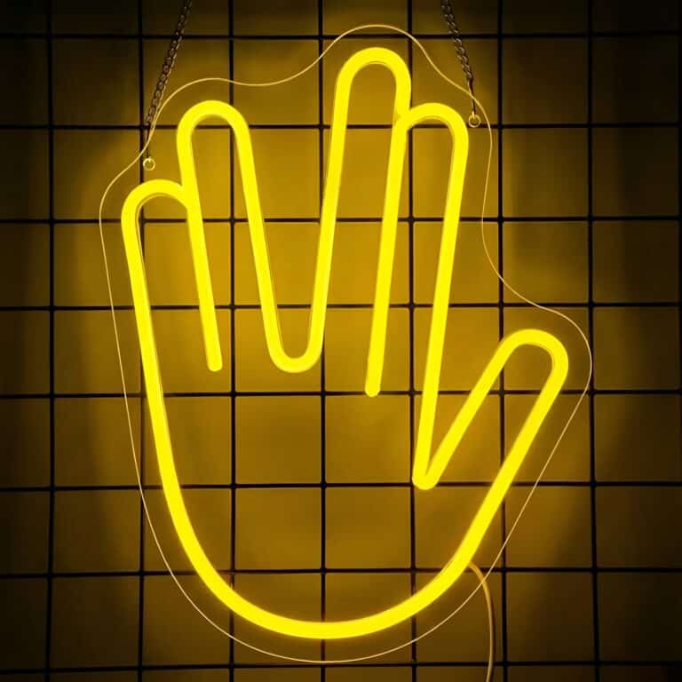 Neon Salut Vulcain Star Trek