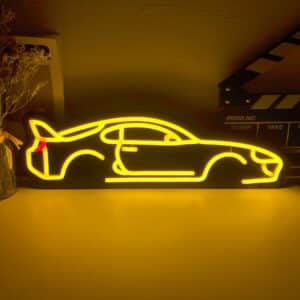 Neon Toyota Supra MK4