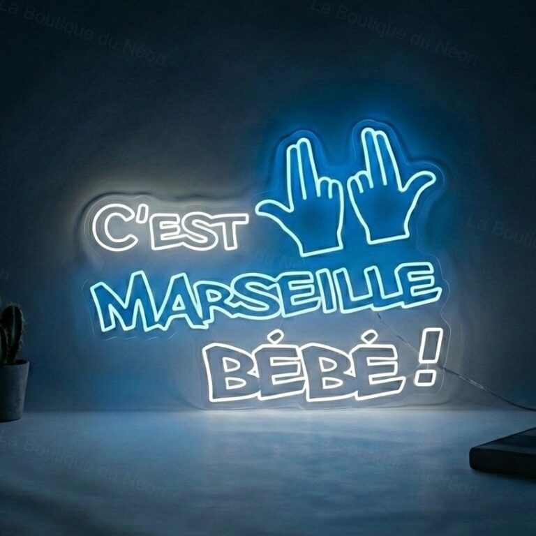 neon c est marseille bébé Cropped