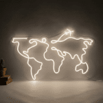 neon carte du monde