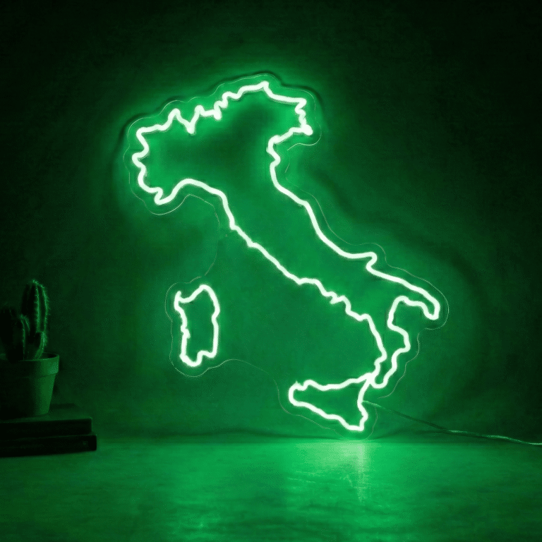 neon carte italie