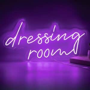 Neon Dressing Room