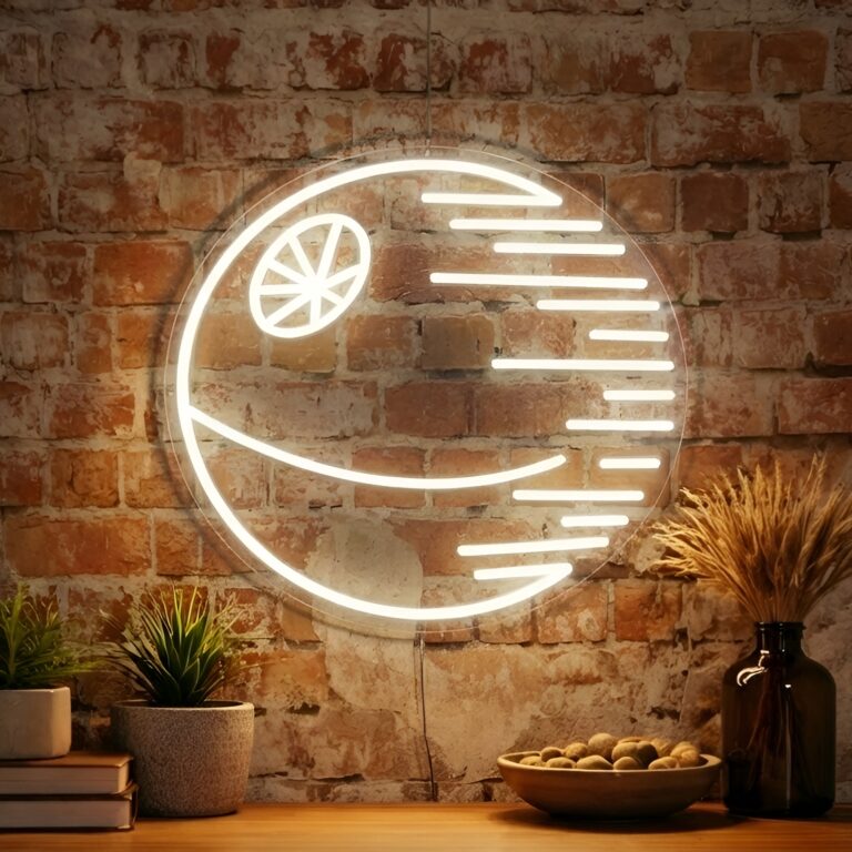 neon etoile de la mort star wars (1)
