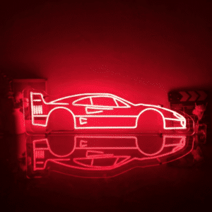 Neon Ferrari F40