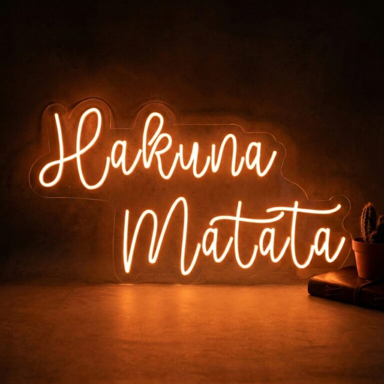 neon hakuna matata
