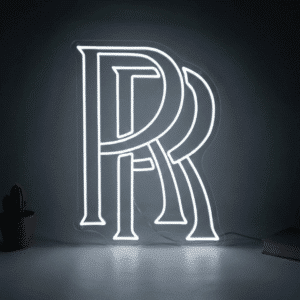 Neon Logo Rolls-Royce