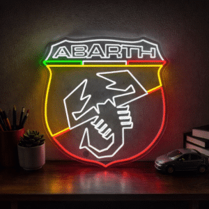 Neon Logo Abarth