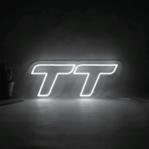 Neon Logo Audi TT