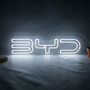 Neon Logo BYD