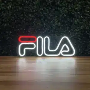 Neon Logo FILA