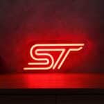 neon logo ford st
