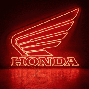 Neon Logo Honda