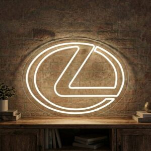 Neon Logo Lexus