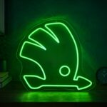 neon logo skoda