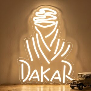 Neon Logo Rallye Dakar