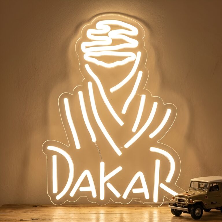 neon rallye dakar