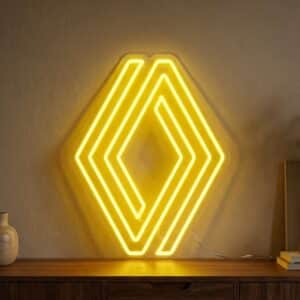 Neon Logo Renault