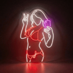 Neon Femme Bikini GTA