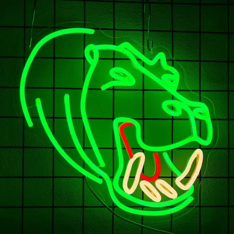 Neon Hippopotame 2