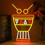 Neon Djembé Africain 1