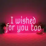 Neon I wished for you too 2