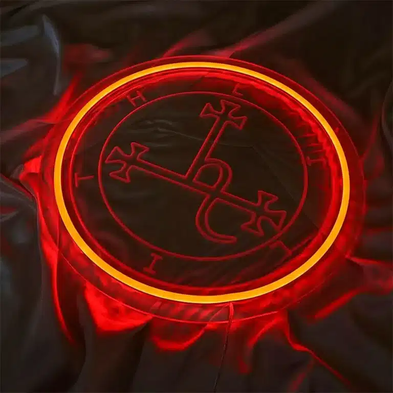 Neon Sigil de Lilith 2