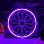 Neon Rosace Cathédrale