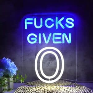 Neon Fucks Given 0