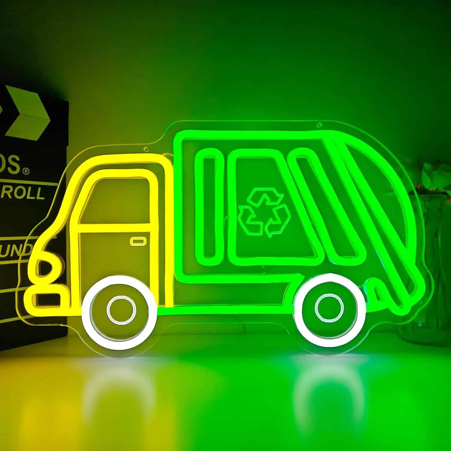 Neon Camion Poubelle