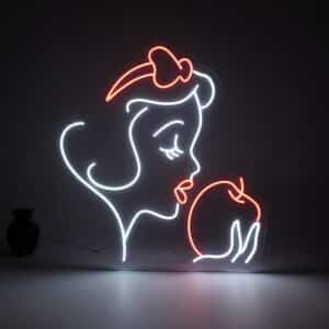 Neon Blanche Neige Pomme
