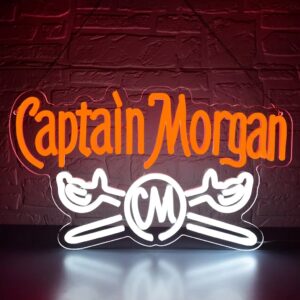 Neon Captain Morgan
