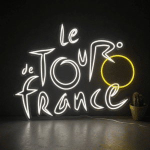 Neon Logo Tour de France