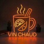 neon vin chaud