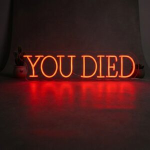 Neon You Died (Dark Souls)
