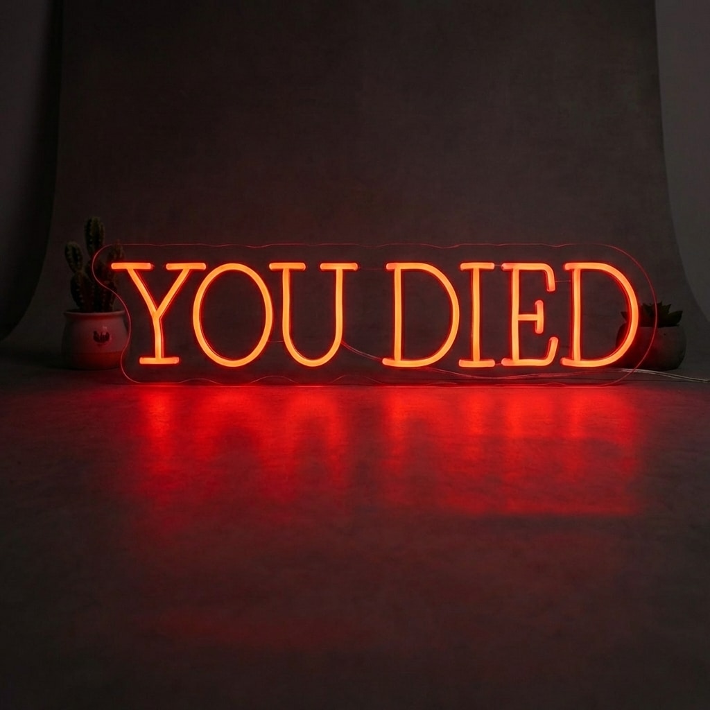 Neon You Died (Dark Souls)