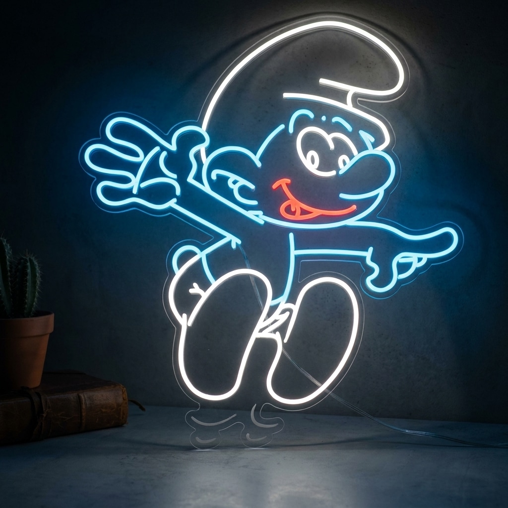 Neon Schtroumpf
