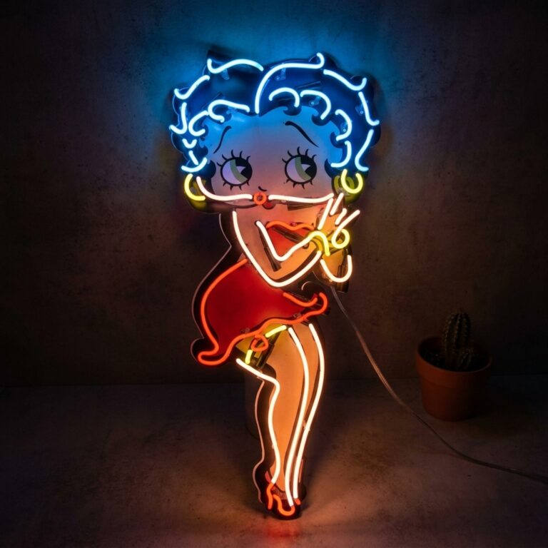 neon betty boop