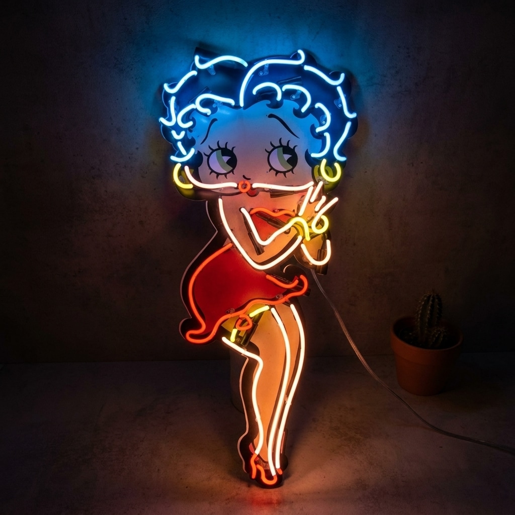 Neon Betty Boop